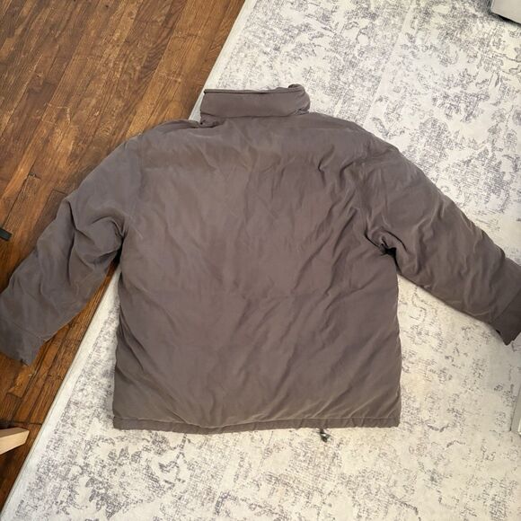 Eddie Bauer Vintage Womens Goose Down Puffer Jacket Size XXL Olive Gray Outdoor - Picture 2 of 13
